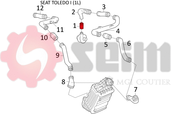 Charge Air Hose
