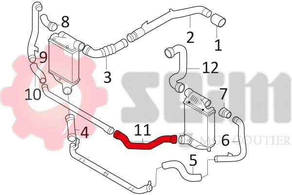 Charge Air Hose