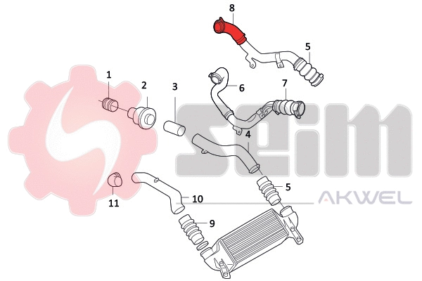 Charge Air Hose (981801)
