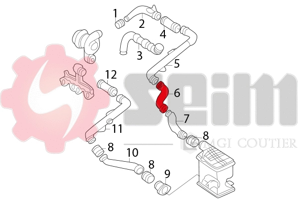 Charge Air Hose