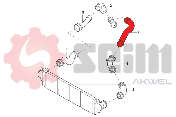 Charge Air Hose