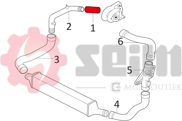 Charge Air Hose