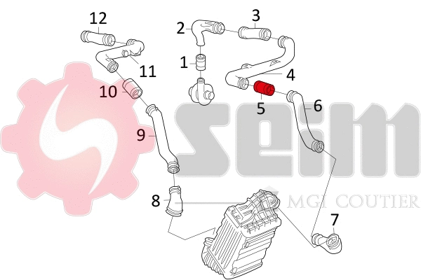 Charge Air Hose