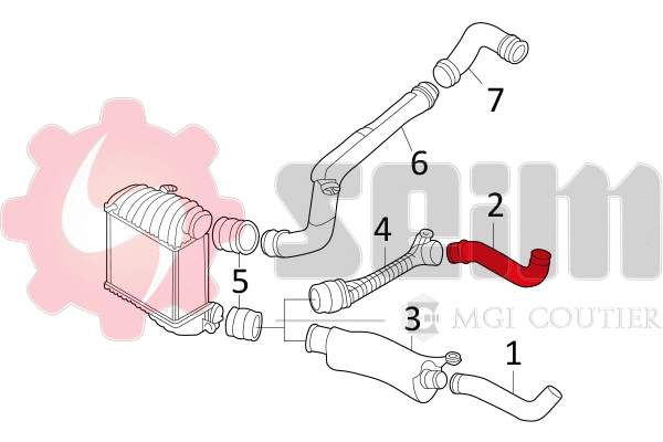 Charge Air Hose