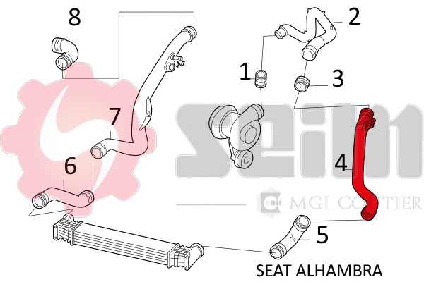 Charge Air Hose