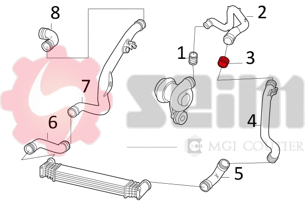 Charge Air Hose