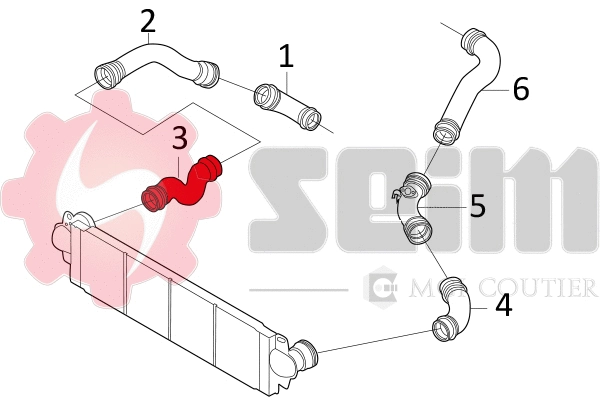 Charge Air Hose