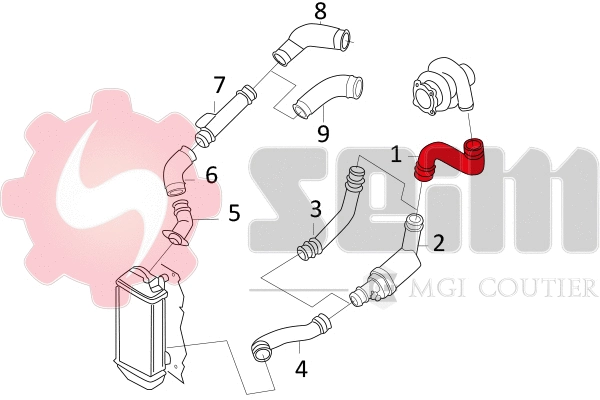 Charge Air Hose