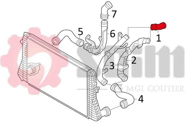Charge Air Hose