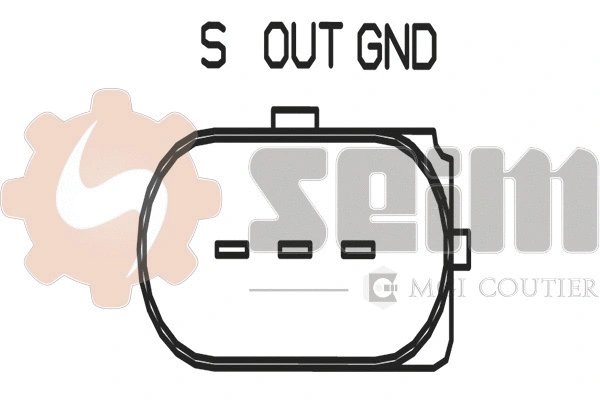 Sensor, crankshaft pulse