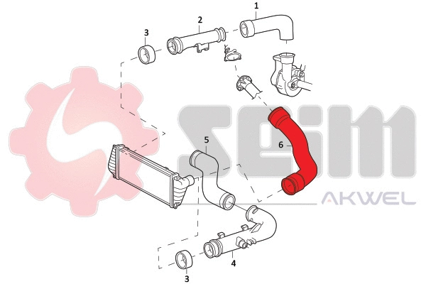 Charge Air Hose