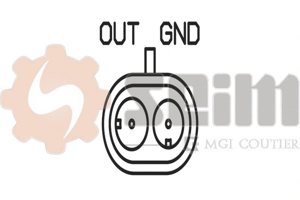 Sensor, crankshaft pulse
