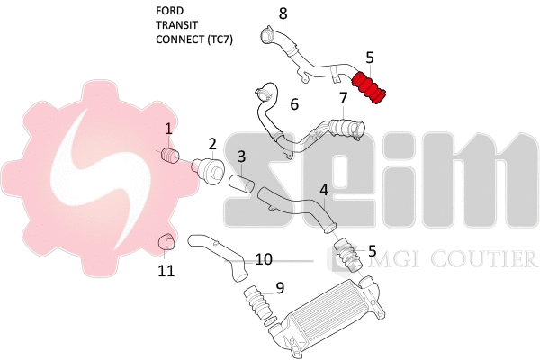 Charge Air Hose (981292)