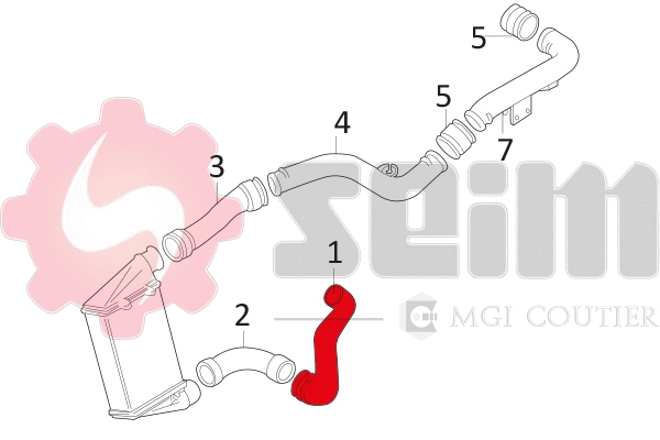Charge Air Hose