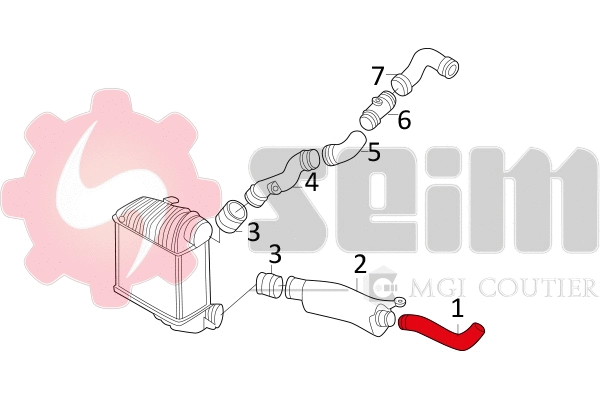 Charge Air Hose