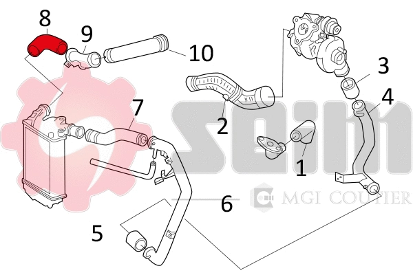 Charge Air Hose