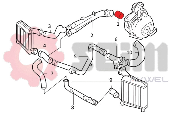 Charge Air Hose