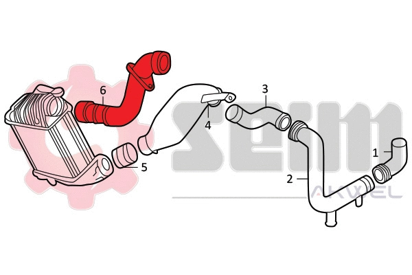 Charge Air Hose