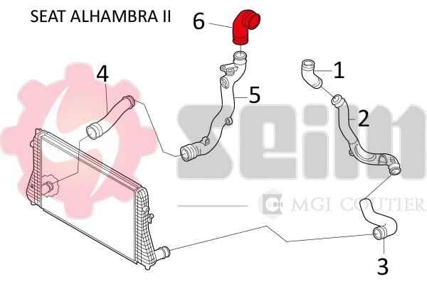 Charge Air Hose