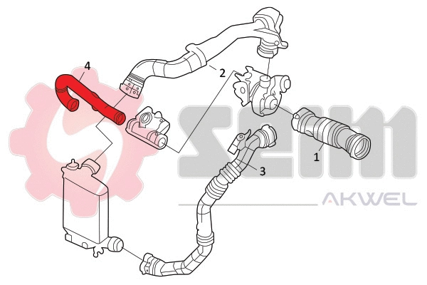 Charge Air Hose (982082)
