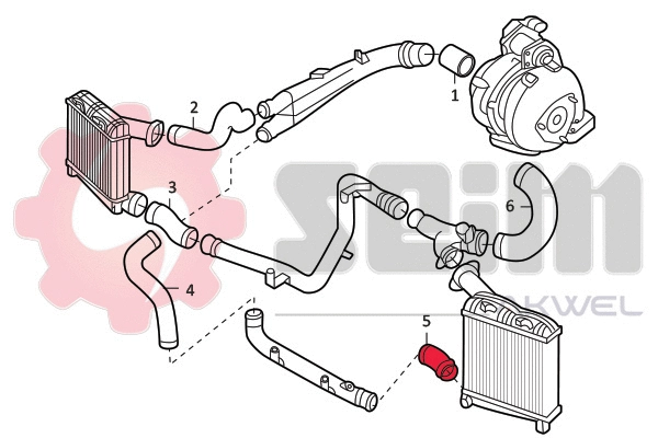 Charge Air Hose