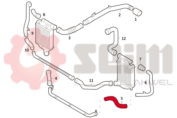 Charge Air Hose