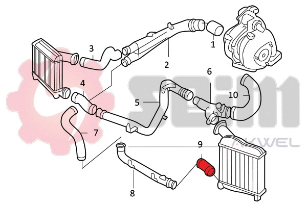 Charge Air Hose