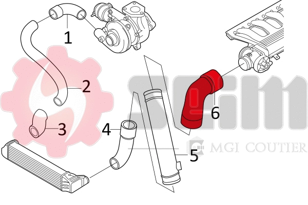 Charge Air Hose