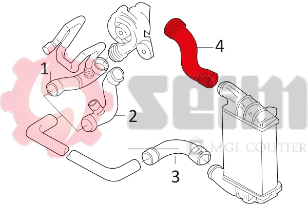 Charge Air Hose
