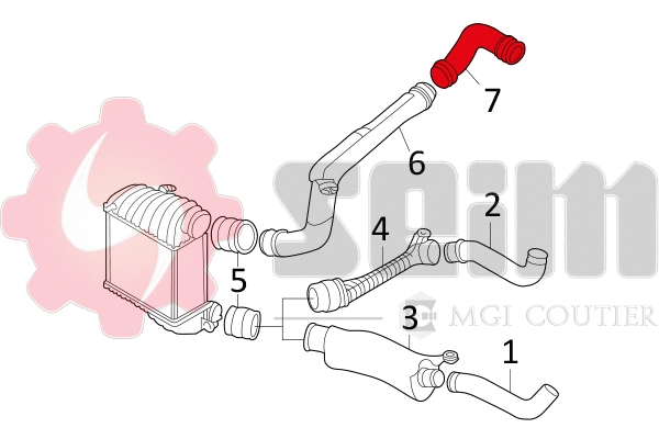 Charge Air Hose