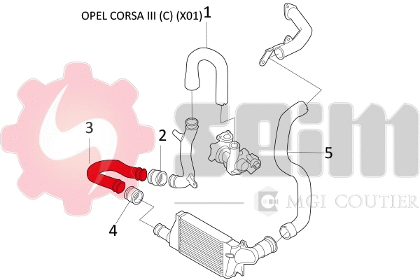 Charge Air Hose