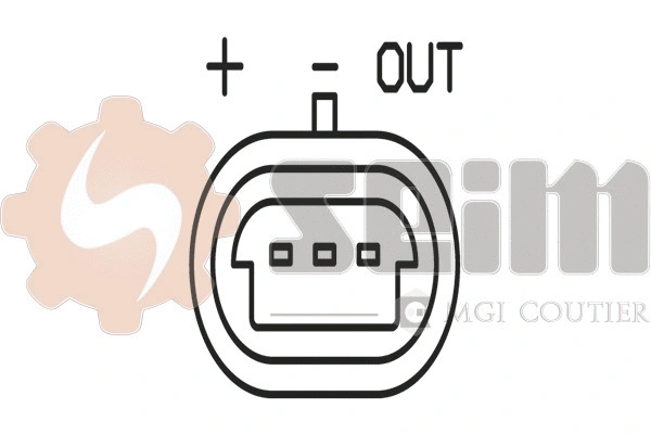 Sensor, crankshaft pulse