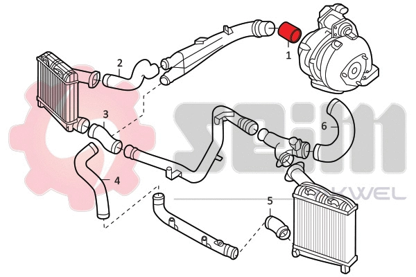 Charge Air Hose