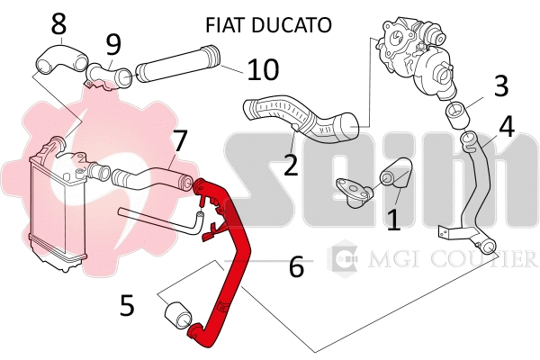 Charge Air Hose