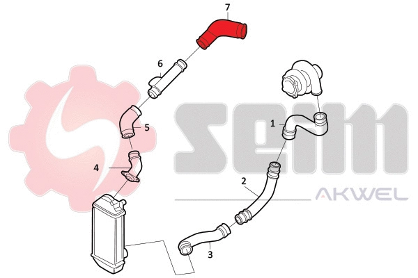 Charge Air Hose