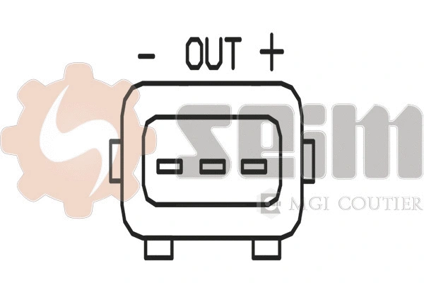 Sensor, crankshaft pulse