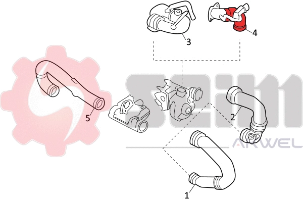Charge Air Hose (982137)