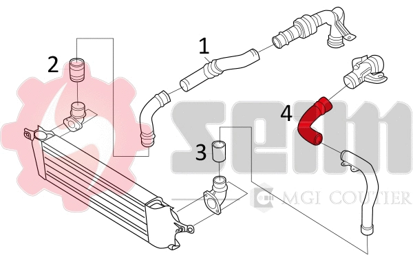 Charge Air Hose