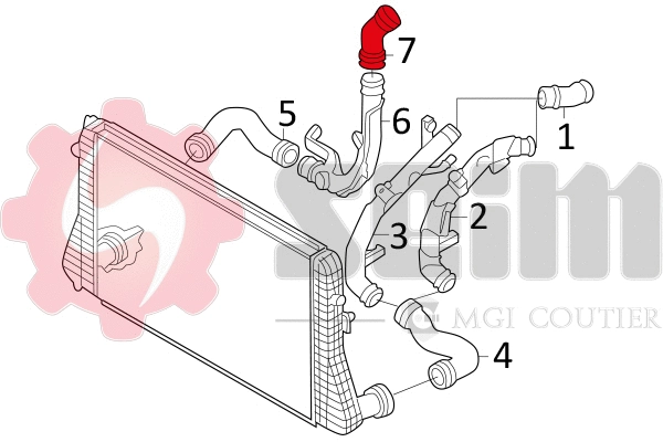 Charge Air Hose