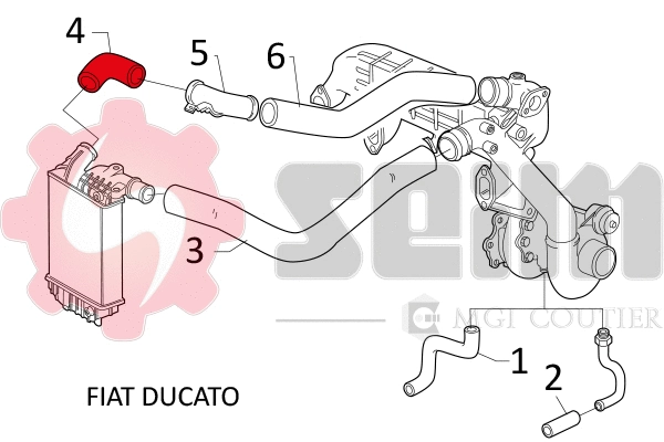 Charge Air Hose