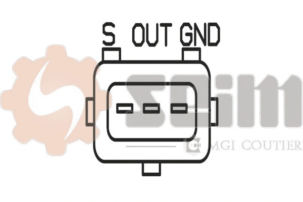 Sensor, crankshaft pulse