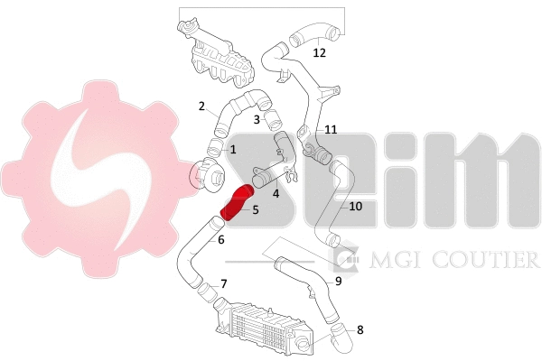 Charge Air Hose