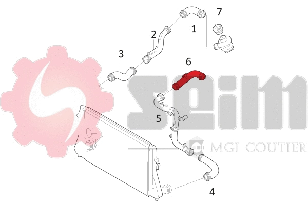 Charge Air Hose