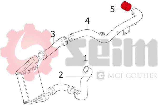 Charge Air Hose