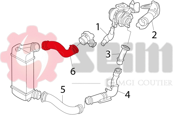 Charge Air Hose