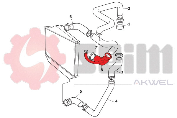 Charge Air Hose
