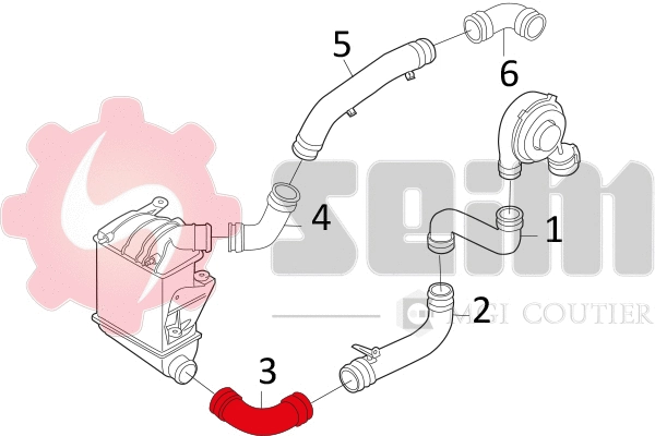 Charge Air Hose