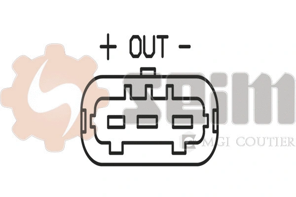 Sensor, crankshaft pulse