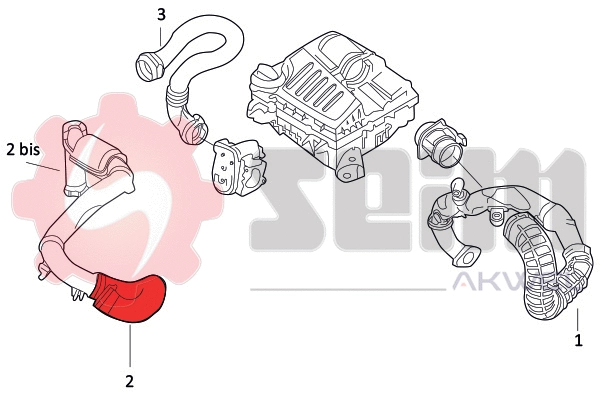 Charge Air Hose