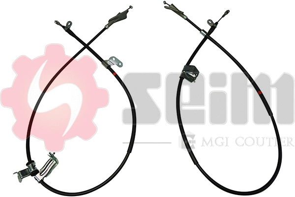 Cable Pull, parking brake (805068)